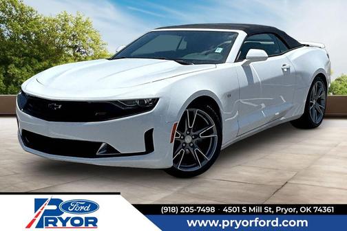 Summit White 2019 Chevrolet Camaro 1LT
