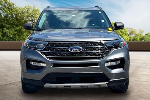 Gray Metallic 2022 Ford Explorer XLT