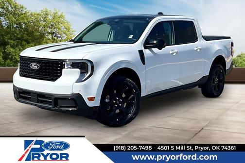 Oxford White 2026 Ford Maverick Lariat