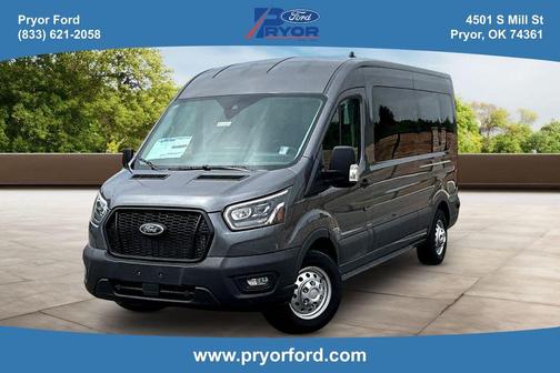 Gray Metallic 2025 Ford Transit-350 XL