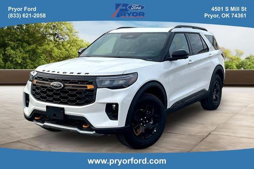 Star White 2026 Ford Explorer Tremor