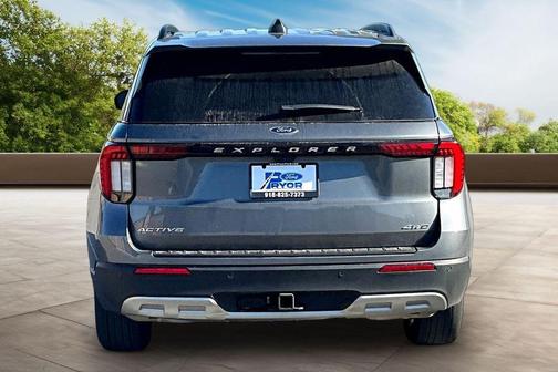Gray Metallic 2025 Ford Explorer Active