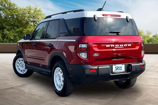 Ruby Red Metallic Tinted Clearcoat 2026 Ford Bronco Sport Heritage
