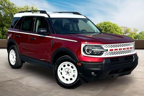Ruby Red Metallic Tinted Clearcoat 2026 Ford Bronco Sport Heritage