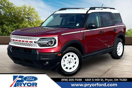 Ruby Red Metallic Tinted Clearcoat 2026 Ford Bronco Sport Heritage