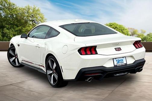 Wimbledon White 2025 Ford Mustang GT Premium