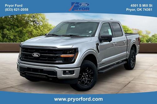 Silver Metallic 2025 Ford F-150 XLT