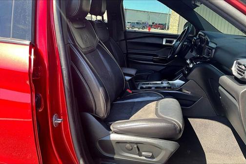 Rapid Red Metallic Tinted Clearcoat 2023 Ford Explorer ST