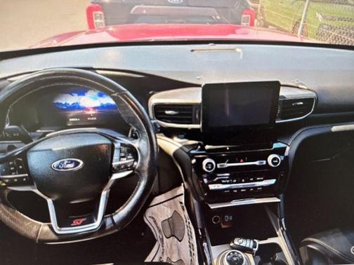 Red Metallic 2023 Ford Explorer ST