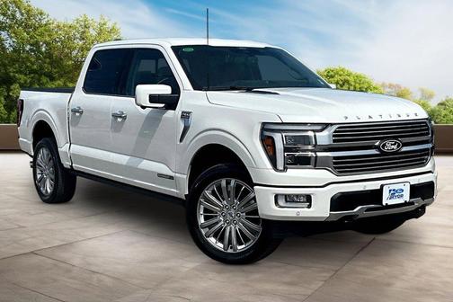 Star White 2026 Ford F-150 Platinum