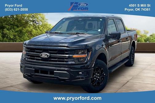 Black Metallic 2025 Ford F-150 XLT