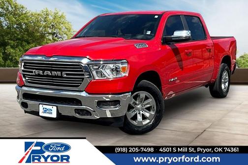 Flame Red Clearcoat 2024 RAM 1500 Laramie