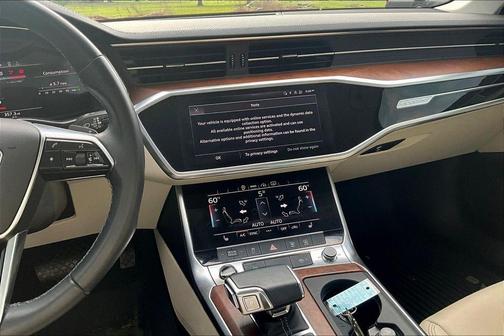 Glacier White Metallic 2023 Audi A6 55 Premium Plus