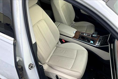 Glacier White Metallic 2023 Audi A6 55 Premium Plus