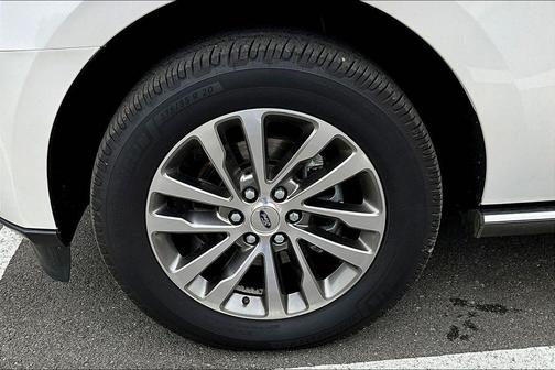 White Platinum Clearcoat Metallic 2018 Ford Expedition Max Limited