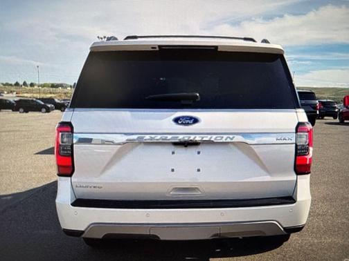 White Platinum Clearcoat Metallic 2018 Ford Expedition Max Limited