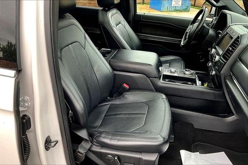 White Platinum Clearcoat Metallic 2018 Ford Expedition Max Limited