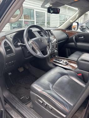 Black 2018 Nissan Armada Platinum