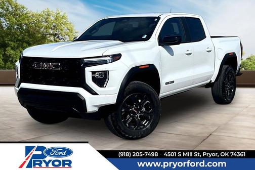 Summit White 2025 GMC Canyon Elevation