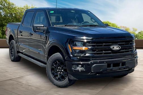 Agate Black Metallic 2025 Ford F-150 XLT