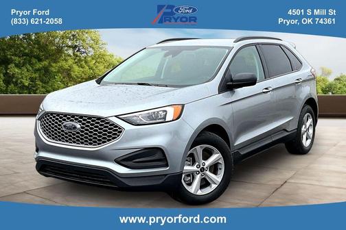 Iconic Silver Metallic 2024 Ford Edge SE