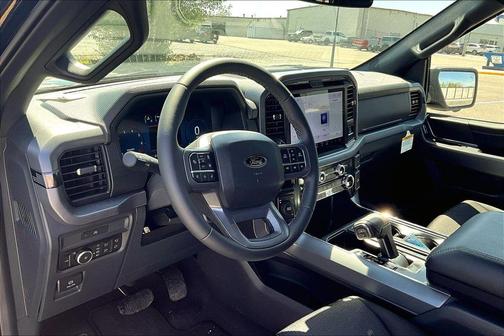 Agate Black Metallic 2025 Ford F-150 XLT