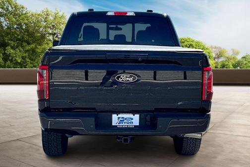 Agate Black Metallic 2025 Ford F-150 XLT