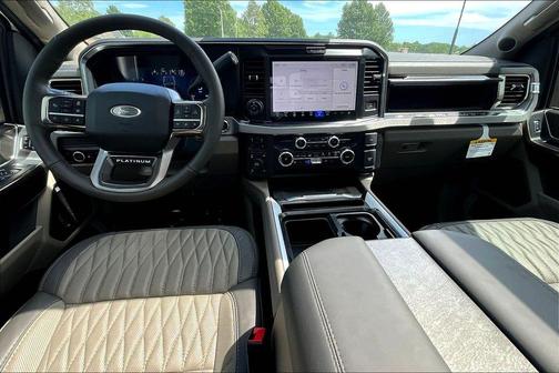 White 2026 Ford F-250 Platinum