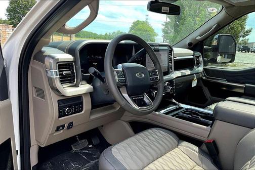 White 2026 Ford F-250 Platinum