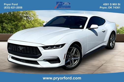 Oxford White 2024 Ford Mustang EcoBoost