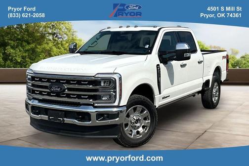 Star White 2026 Ford F-250 Lariat