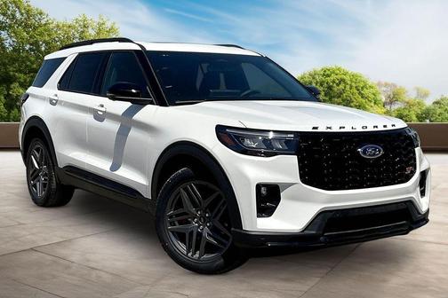 White Metallic 2026 Ford Explorer ST