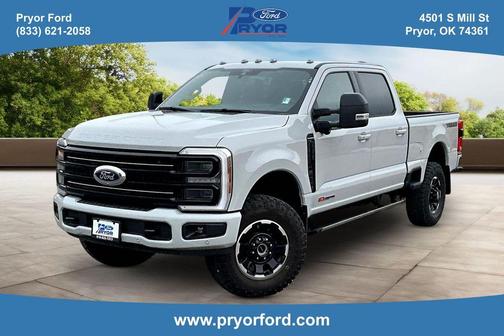 Gray 2026 Ford F-350 Platinum