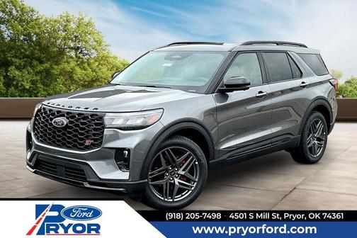 Carbonized Gray Metallic 2026 Ford Explorer ST