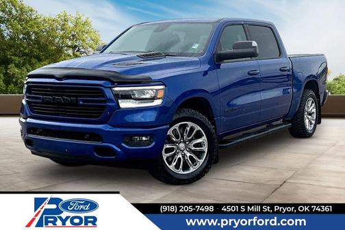 Blue 2019 RAM 1500 Rebel