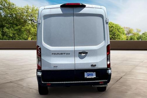 Oxford White 2025 Ford Transit-250 148 WB Medium Roof Cargo