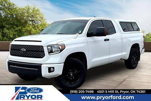 Super White 2021 Toyota Tundra SR5
