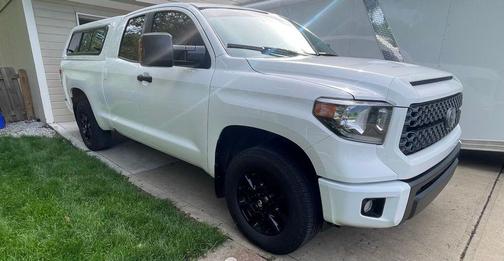 Super White 2021 Toyota Tundra SR5