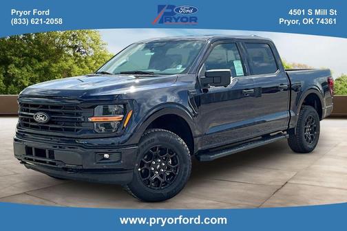 Antimatter Blue Metallic 2026 Ford F-150 XLT