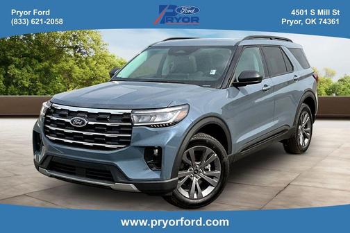 Vapor Blue 2026 Ford Explorer Active