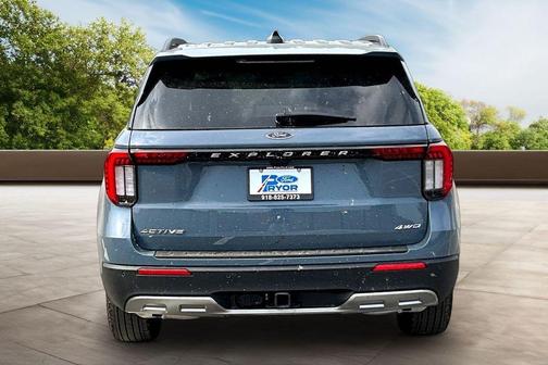 Vapor Blue 2026 Ford Explorer Active