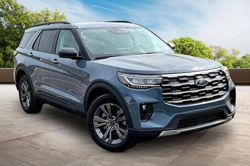 Vapor Blue 2026 Ford Explorer Active