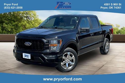 Black 2023 Ford F-150 XLT