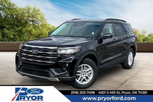 Agate Black Metallic 2026 Ford Explorer Active