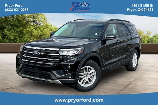 Agate Black Metallic 2026 Ford Explorer Active