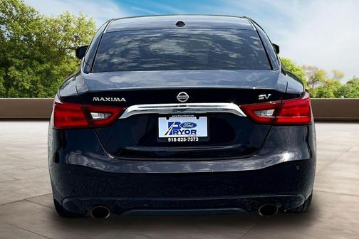 Black 2017 Nissan Maxima 3.5 SV