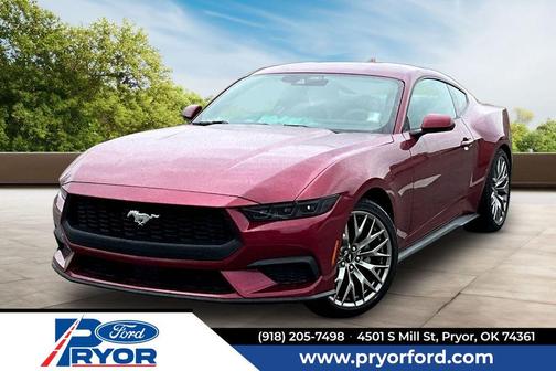 Magenta 2025 Ford Mustang EcoBoost Premium