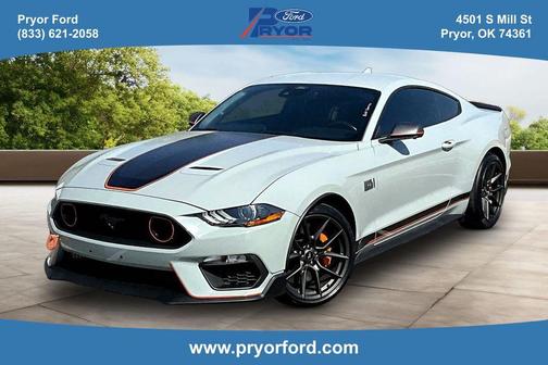 Gray 2022 Ford Mustang Mach 1