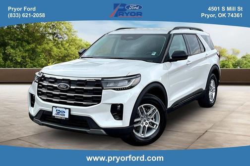 Star White 2026 Ford Explorer Active