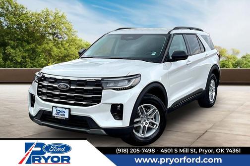 Star White 2026 Ford Explorer Active